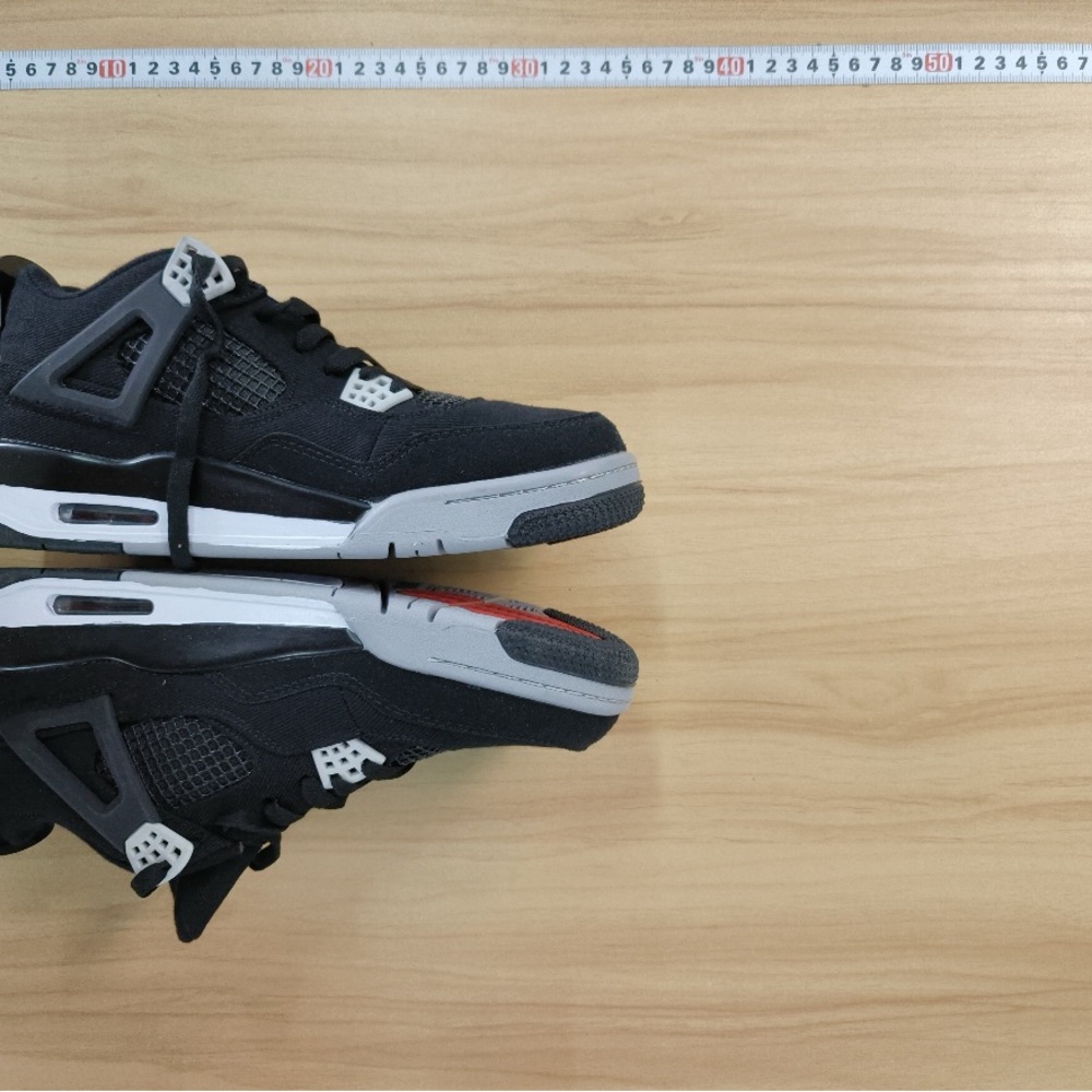 Jordan Gray and Black High-Top Athletic Sneakers - Picture 6 of 16